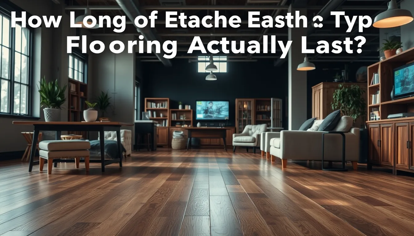 How Long Does Each Type of Flooring Actually Last? Lifespan Comparison Guide