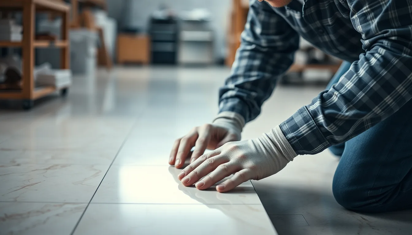Porcelain Tile Flooring in Matthews, NC — Installation & Options